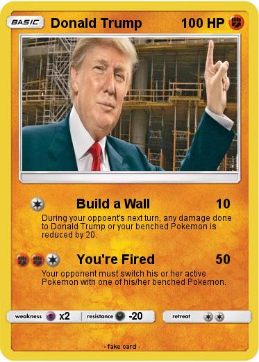 Pokemon Donald Trump
