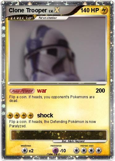 Pokemon Clone Trooper