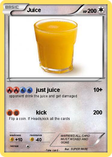 Pokemon Juice