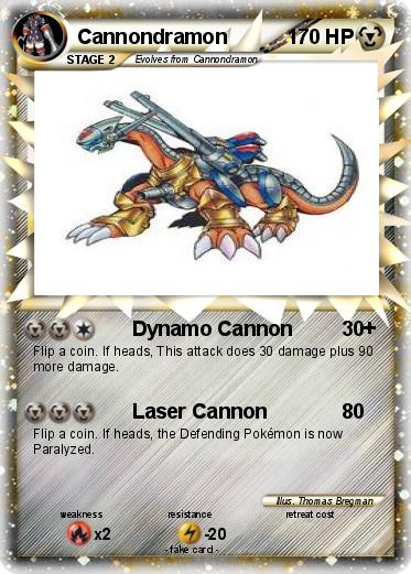 Pokemon Cannondramon
