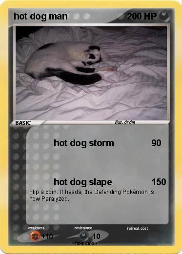 Pokemon hot dog man