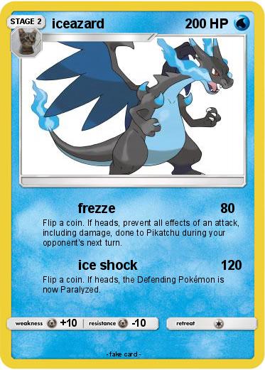 Pokemon iceazard