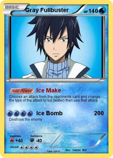 Pokemon Gray Fullbuster