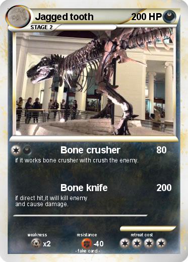 Pokemon Jagged tooth