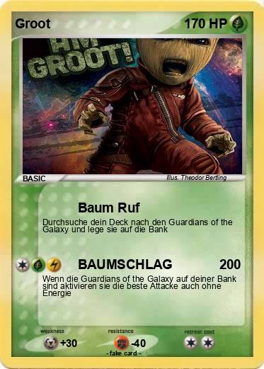 Pokemon Groot