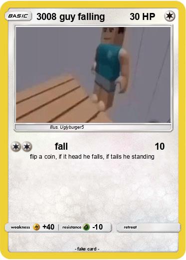 Pokemon 3008 guy falling