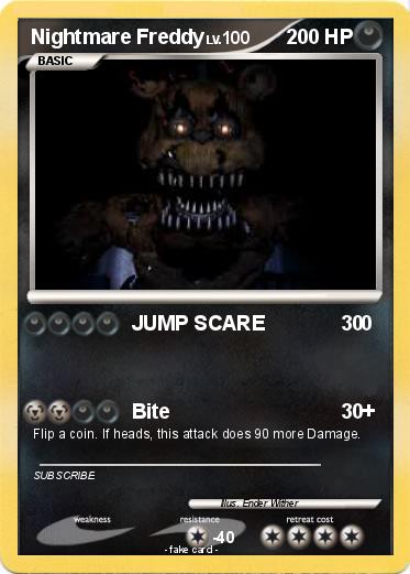 Pokemon Nightmare Freddy