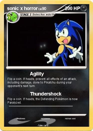 Pokemon sonic x horror