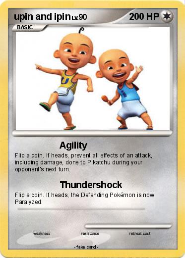 Pokemon upin and ipin