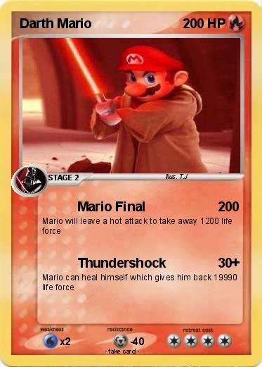 Pokemon Darth Mario