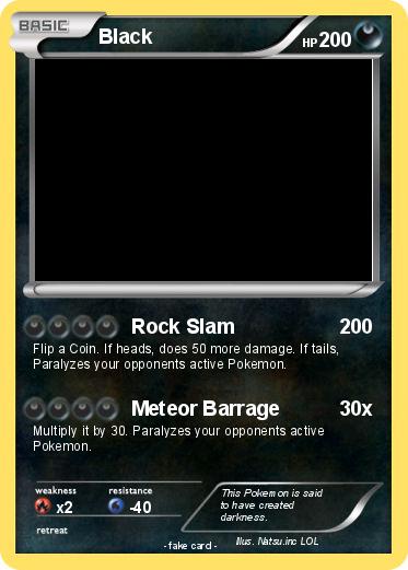 Pokemon Black