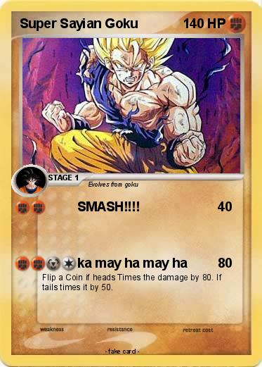 Pokemon Super Sayian Goku
