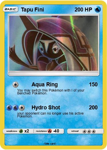 Pokemon Tapu Fini