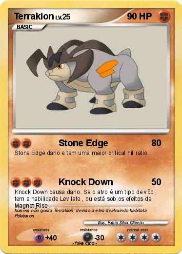 Pokemon Terrakion