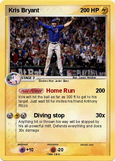 Pokemon Kris Bryant