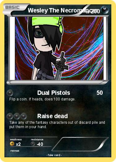 Pokemon Wesley The Necromancer