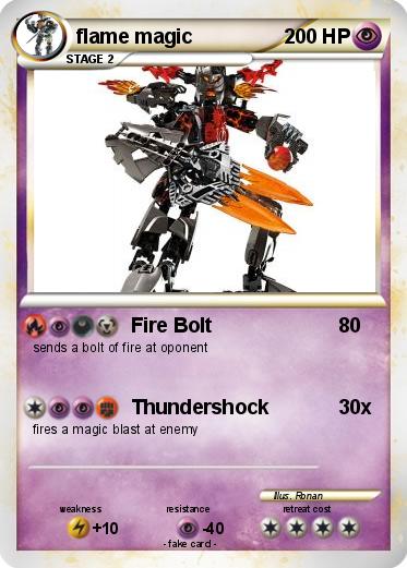 Pokemon flame magic