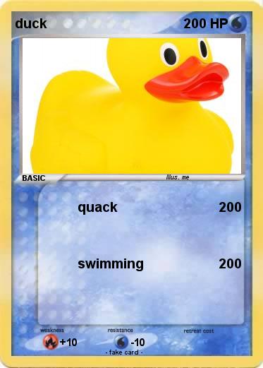 Pokemon duck