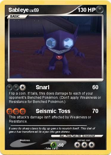 Pokemon Sableye