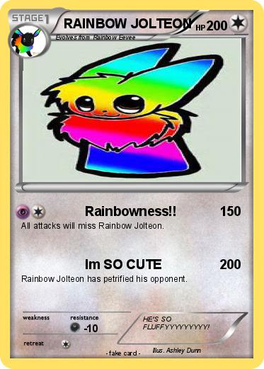 Pokemon RAINBOW JOLTEON