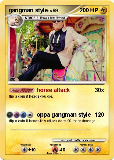 Pokemon gangman style