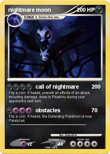 Pokemon nightmare moon