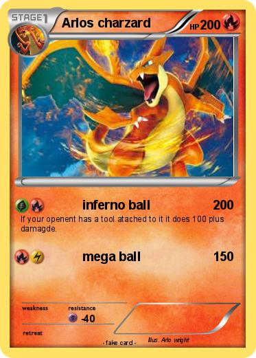 Pokemon Arlos charzard