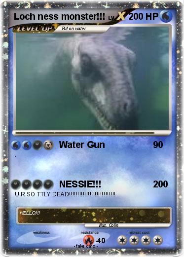 Pokemon Loch ness monster!!!