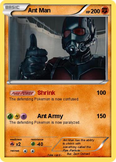 Pokemon Ant Man