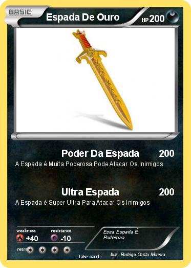 Pokemon Espada De Ouro