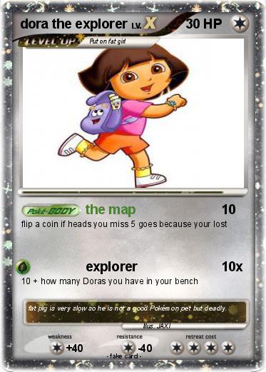 Pokemon dora the explorer