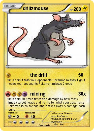 Pokemon drillzmouse