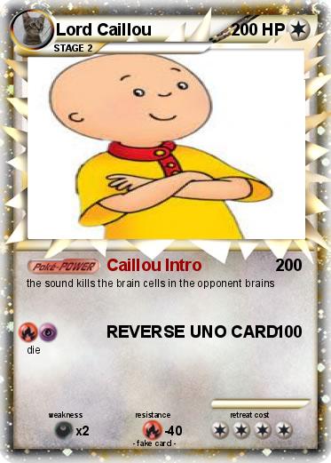 Pokemon Lord Caillou