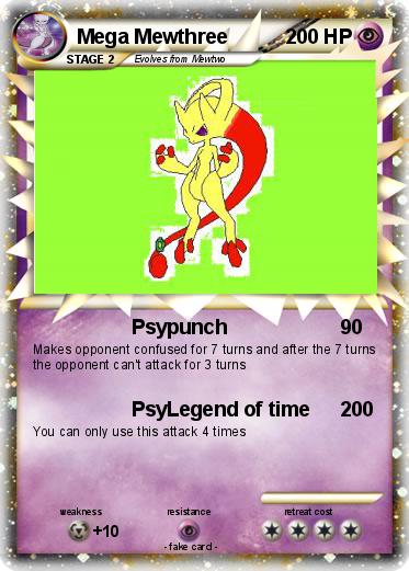 Pokemon Mega Mewthree