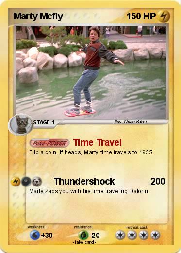 Pokemon Marty Mcfly