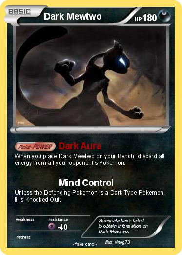 Pokemon Dark Mewtwo