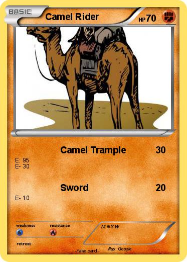 Pokemon Camel Rider