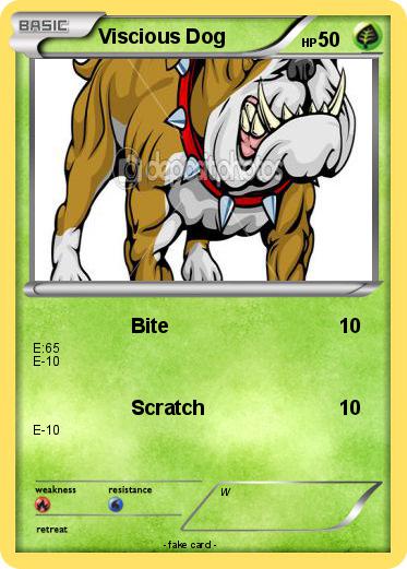 Pokemon Viscious Dog