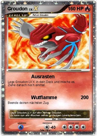 Pokemon Groudon