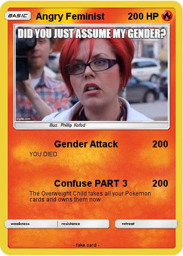 Pokemon Angry Feminist