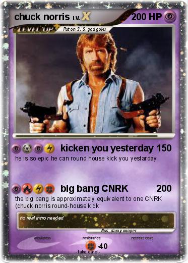 Pokemon chuck norris