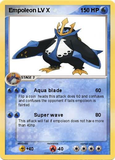 Pokemon Empoleon LV X