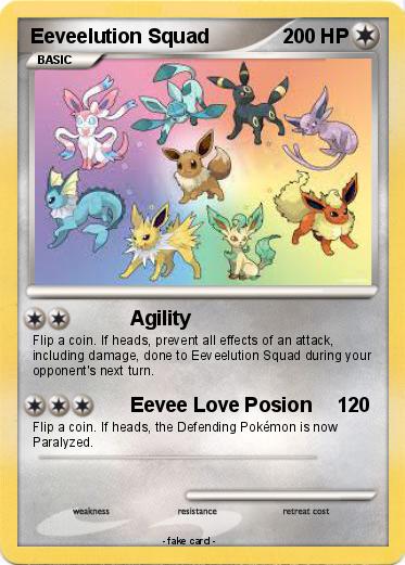 Pokemon Eeveelution Squad
