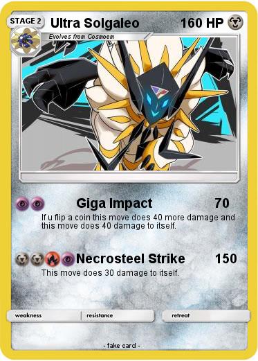 Pokemon Ultra Solgaleo
