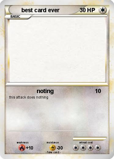 Pokemon best card ever