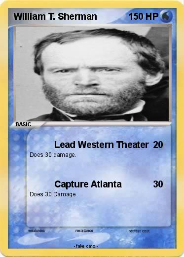 Pokemon William T. Sherman