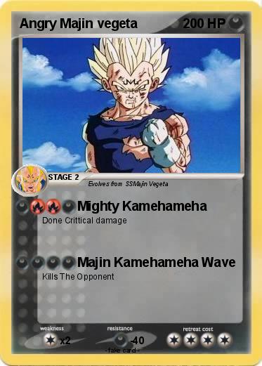 Pokemon Angry Majin vegeta