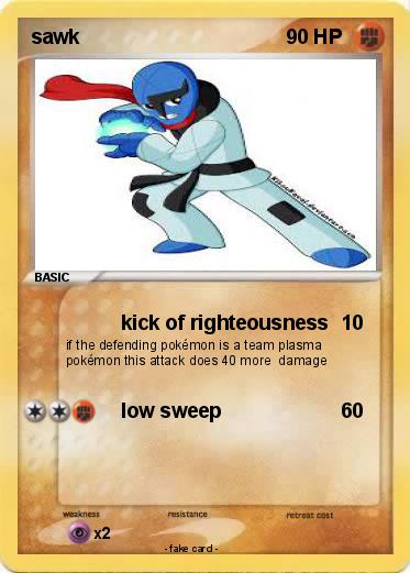 Pokemon sawk