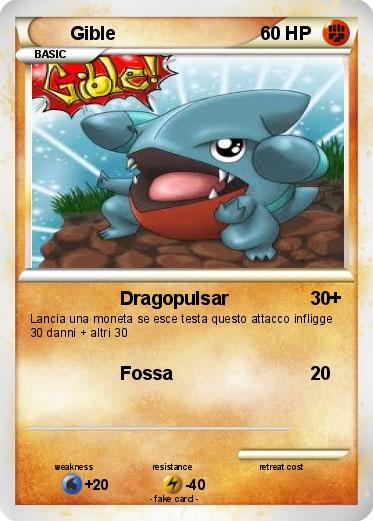 Pokemon Gible