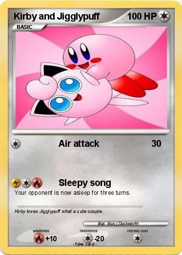 Pokemon Kirby and Jigglypuff